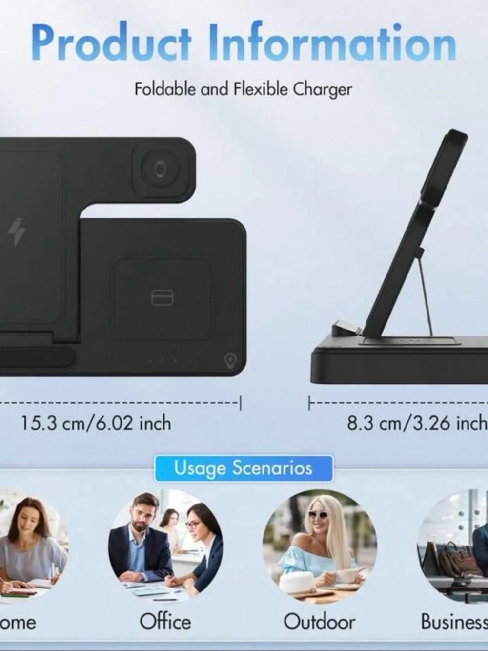 3-in-1 Wireless Charging magnetic